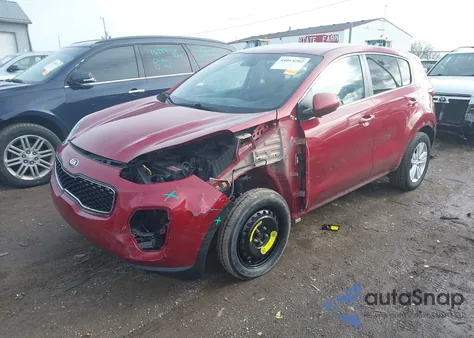 2017 Kia Sportage Lx z USA, uszkodzony, nr VIN KNDPMCAC6H7112768